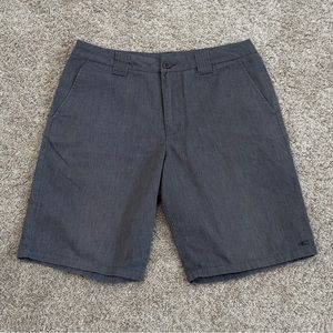 Men’s O’Neill relaxed fit charcoal gray shorts size 34